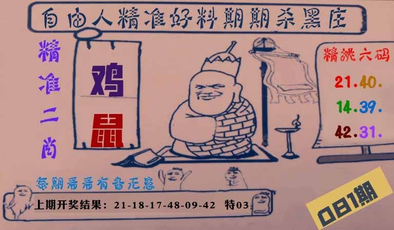 081期自由人二肖六码[图]
